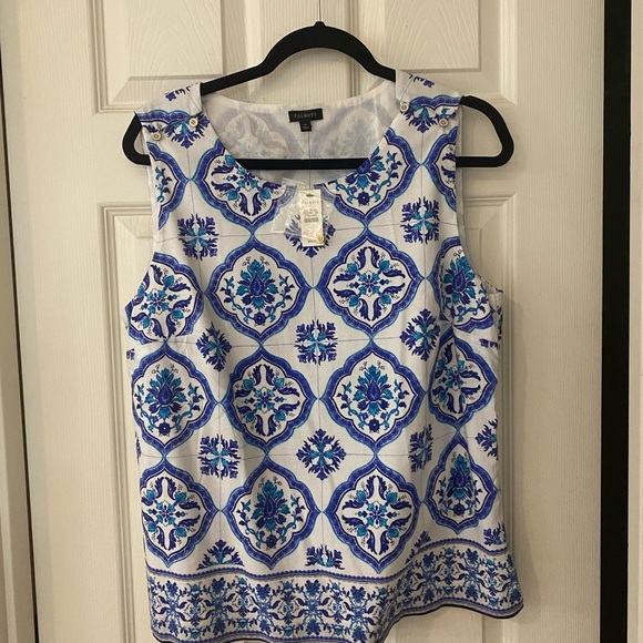 Talbots Tops - Talbots sleeveless blouse, New with tags, never worn